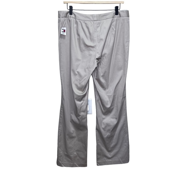 Tommy Hilfiger Tan Pinstripe Trousers Size 12 - Picture 5 of 7